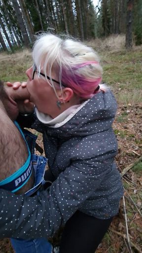 Maja loves to have a cock in her mouth