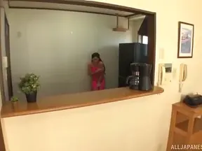 Passionate Japanese Neighbor Gets Fucked Hard From Behind by Her Horny Lover