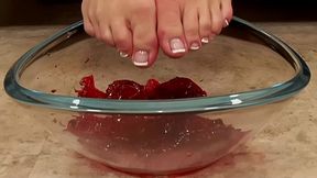 mckenzie pierce gives jordan ash a footjob blowjob