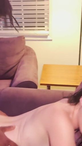 Jaw-dropping moment from &quot;Housemate Fuck and Facial - Vanessa Cliff&quot;