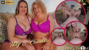 Milf Threesome - Peeping Thom - Vr Porn Video