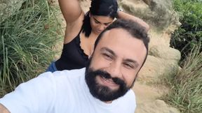 One Night, Three Fucks: Bar, Beach &amp; Garage with Nicoly Mattos