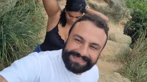 One Night, Three Fucks: Bar, Beach &amp; Garage with Nicoly Mattos