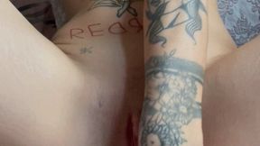 Glass Dildo Hard Fucking