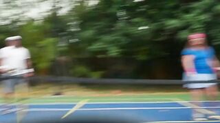 Selena Ivy is pussy destroyed by hung dude while playing pickleball