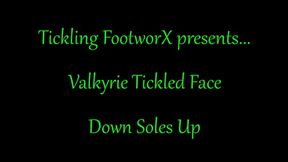 Valkyrie Tickled Face Down Soles Up