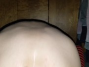 Skinny anal self fisting gaping asshole