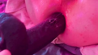 This is my monstrous plug makes me feel nice and tight