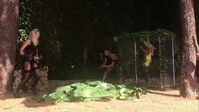 Angel Long Is Making Her Fantasy Of Fucking Two Cocks At Once Come True