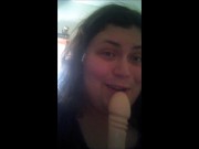 Tranny Trys Out Her New Toy, And Some Old Friends