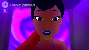 Divine Hentai Goddess Unleashed in Steamy Hollow Realm Encounter