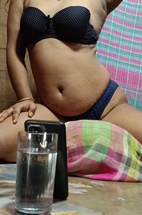 Wife Riding on Her Husband Dick Hardly