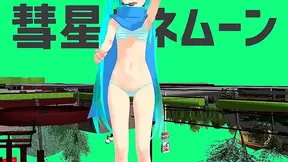 Mikus Seductive Glow Sparks Fiery Tryst Under Neon Stars