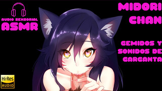 SOY TAN ASQUEROSA CON MI GARGANTA HAGO GEMIDOS / ASMR THROAT SOUND ADORABLE DIRTY MOAN