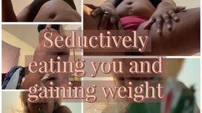Eaten by the sexy , blonde MILF