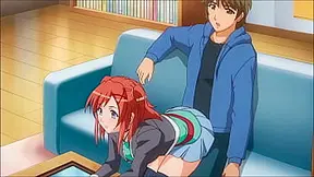 Step Brother’s Dick Stands Tall as Step Sister Grinds on Him - Hentai [Subtitled]