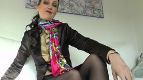 Satin Fetish: Hot Masturbation Game, Lady Victoria Valente