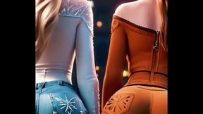 Elsa &amp_ Anna &ndash_ Sister Love Forever ️️ &ndash_ AI GENERATED &ndash_