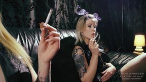 Smoky cigarette eater