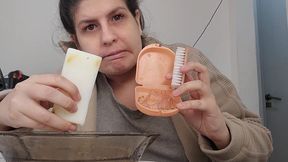 Deep Cleaning My Retainers