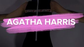 Lonely and petite girl and big vibrator