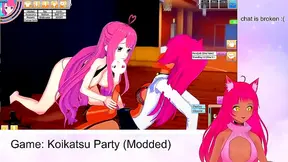 Neko Teases Tempts in Steamy Koikatsu Escapades – Naughty Oral Busty Cream Pie Action