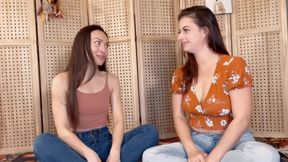 Superbowl bet BELLYBUTTON WORSHIP - NATASHA TY & INDICA JANE HIDEF