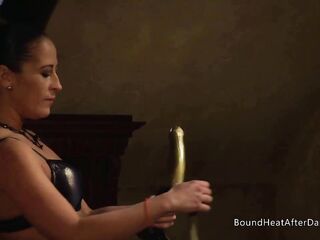 Hawt Lesbo Hottie Groaning From Joy And Sex With Hawt Headmistress
