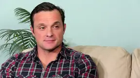 Busty blonde babe drills her lover's hard wang