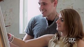 Sofi Goldfinger In Anal Atelier - A Teenage student 18+’s Anal Introduction Class