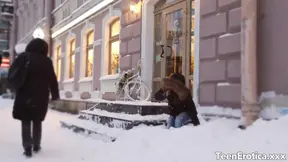 Greatest Demon plows pussy with mega inches