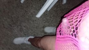 Sissy Slut Littledragon Dildo in Pussy Ass