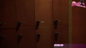 CHANGING ANAL - young german brunette in private assfuck
