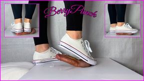 Step-Mom Converse Cock Trampling - Shoejob - Foot Fetish - CBT - 1080HD