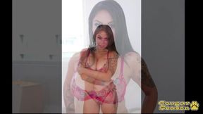 MILF Cougar BRIANNA BENTLEY Huge Cock POV Blowjob and Cum Swallow WOW A++