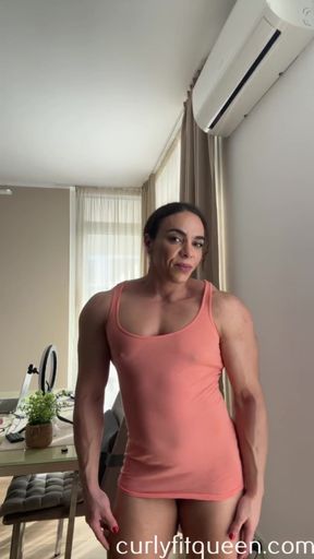 That soft hands won't be able to satisfy me from touching