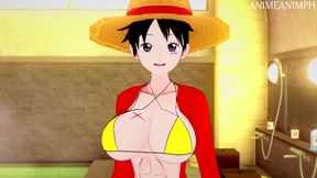 ONE PIECE FEMALE MONKEY D. LUFFY HENTAI 3D