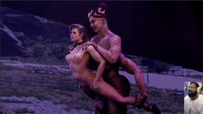 Large Futa Cock Sheeva Cums Deep Inside Cassie’s Tight Slut Holes and Gets Cum Inflated Like a Real Porn Queen