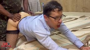 chamou os colegas de trabalho para uma orgia