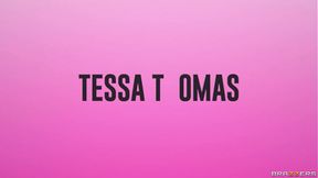 Tessa Thomas gets double penetration in the office