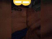 Cumming after wanking for ages