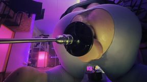 Sissy Elvi Lynx Hardcore Anal Fuck Machine and Anal Gape