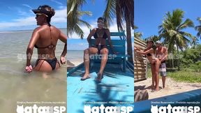 gataaasp dando pro marido na praia