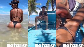 gataaasp dando pro marido na praia