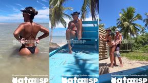 gataaasp dando pro marido na praia
