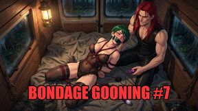 Bondage Gooning #7: Campervan Captive Goon Spiral