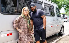 Granny's anal gets destroyed by big black cock
