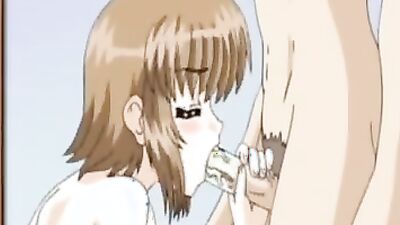 Big-titted cartoon babe gets her tight pussy drilled and filled with cream pie