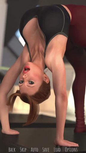 Shadows of Seduction V0.5 - P3 Lia and MILF Jessica’s Scorching Breast Massage by the Pool
