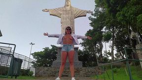 prostituta se oferecendo e fazendo sexo com turista no cristo redentor do rio de janeiro